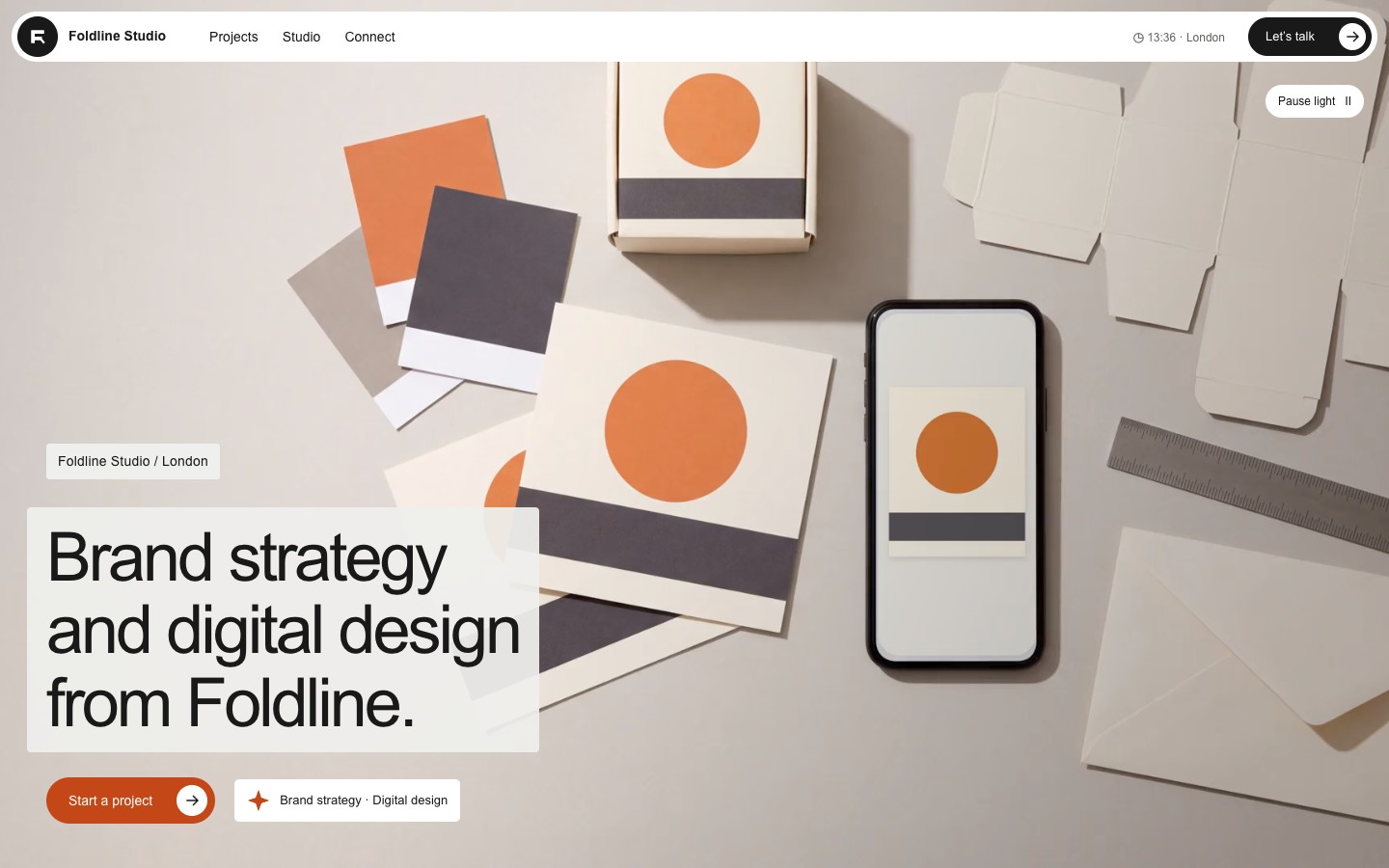 Modern Agency website preview